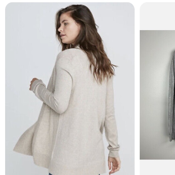 Marine Layer Mae Cardigan In Oatmeal 